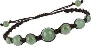 Infinityee888 Green Jade Bead Bracelets Feng Shui for Men,Women Bracelet-BC03