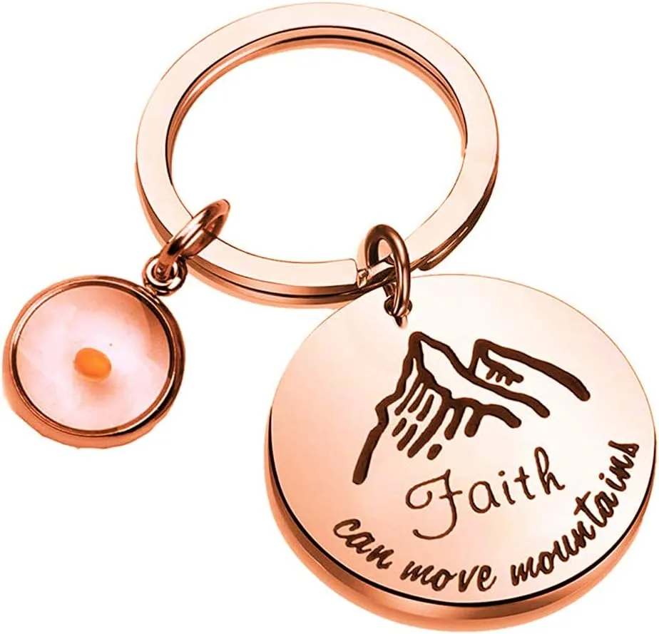 Inspirational Faith Gift Mustard Seed Jewelry Christian Gifts Faith Bracelets for Women Teen-Girls
