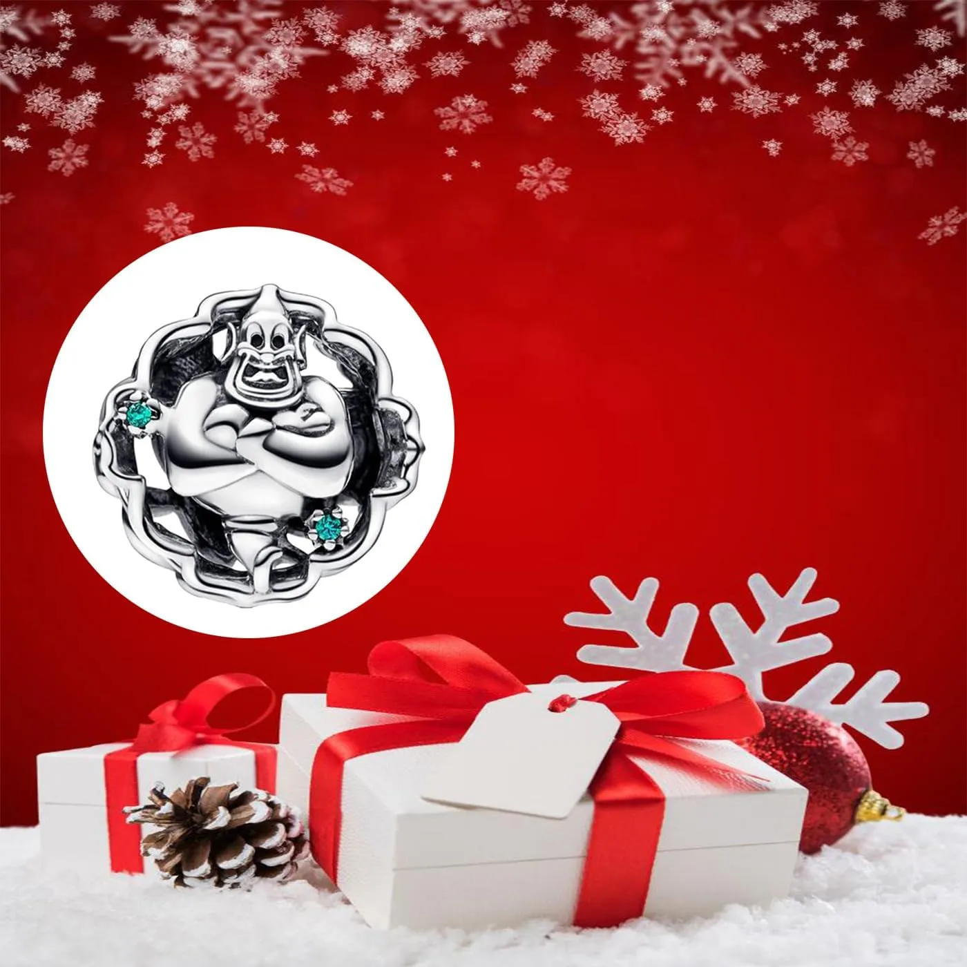 Jewelry 925 Sterling Silver Animals Chrismas Tree Character Charms for Women Bracelets Necklaces,Mother's Day Christmas Gifts for Women