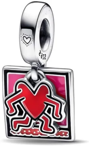 Jewelry Man Cartoon Animals Charms 925 Sterling Silver with Cubic Zirconia for Women Bracelets and Necklaces,Christmas Mother for Women