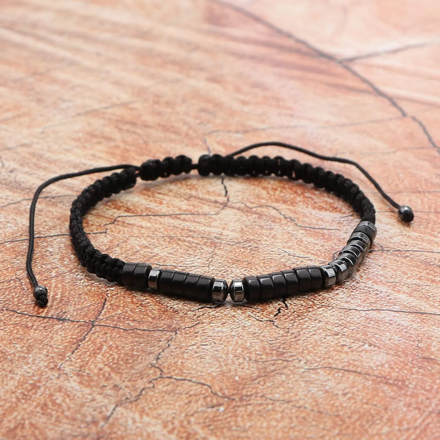 JoycuFF Morse Code Bracelets for Women Men Gifts for Her Him Mom Dad Daughter Sister Best Friend Funny Inspirational Bracelets for Women Jewelry Adjustable Silk Beaded Wrap Bracelet