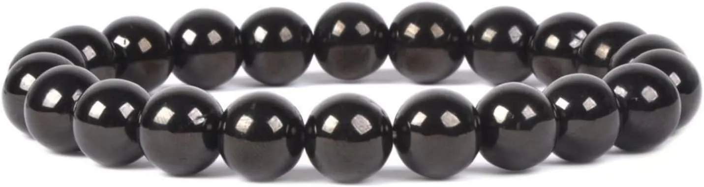 Justinstones Gemstone Crystals Chakra Beads Bracelet Crystal Healing 10mm Round Stretchable Bracelet for Her Gift
