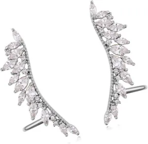 KESYOO 1 Pair Earings for Women Ear Clips Earrings Pierced Earrings Golden Womens Ear Cuff Women Ear Wrap Clip Ear Cuff for Non-pierced Ears Earmuffs Perforation Ear Drops Women's