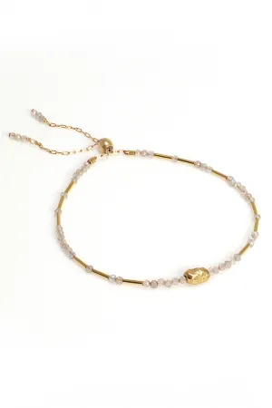 Labradorite Liquid Gold Bracelet