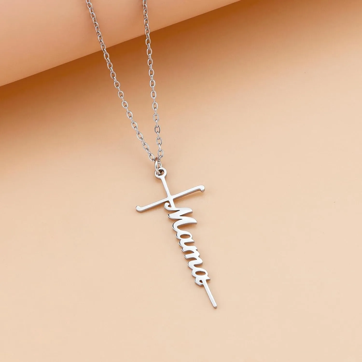 Lcherry Birthday Gifts for Grandma Mom Daughter Teacher Cross Necklace for Women Christian Necklaces Religious Gifts Jewelry for Women Mother's Day