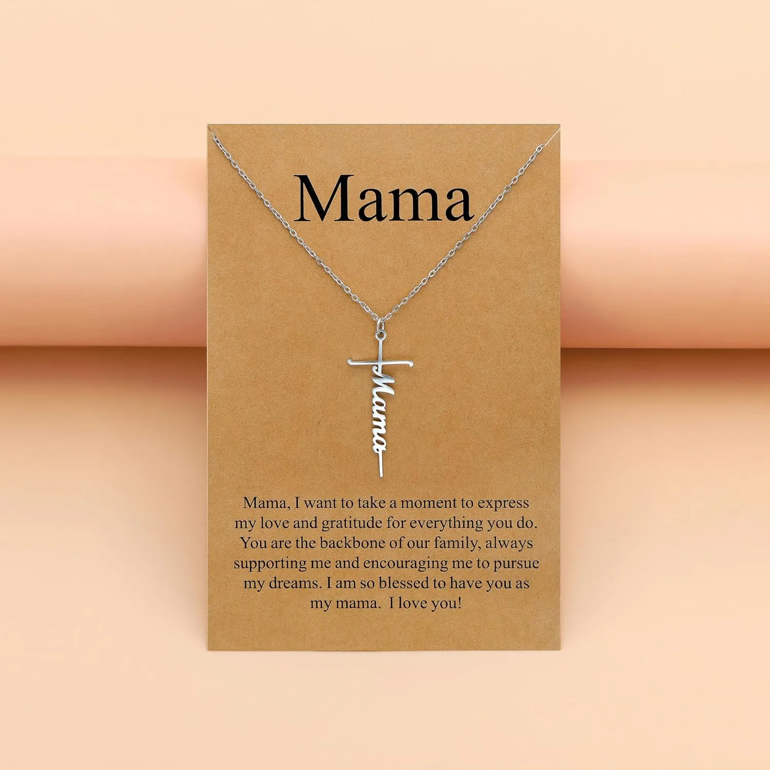Lcherry Birthday Gifts for Grandma Mom Daughter Teacher Cross Necklace for Women Christian Necklaces Religious Gifts Jewelry for Women Mother's Day
