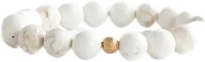 Lenny & Eva Core Gemstones Bracelet Collections Stretch Genuine Semi-Precious Bracelets, 10mm