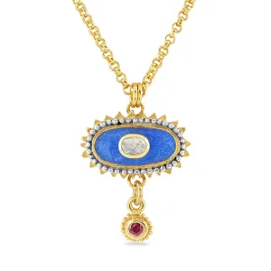 Limited Edition Diamond & Ruby Kinship Amulet Necklace