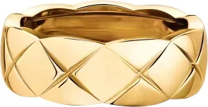 Luxury Designer 18K Gold Plating Crush Ring Surface Width Narrow 3.5mm Medium 7mm Wide 11mm Lozenge Pattern Cross Ring for Women Men Classic Simple Fashion