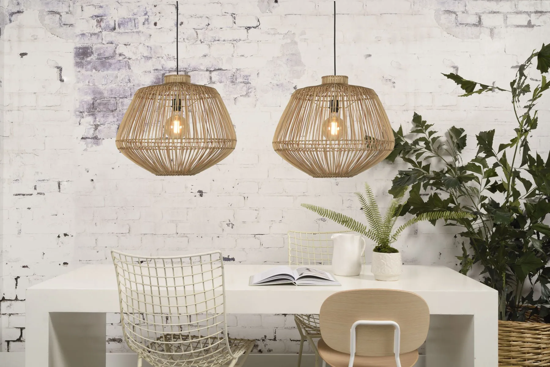 Madagascar Bamboo Pendant Light