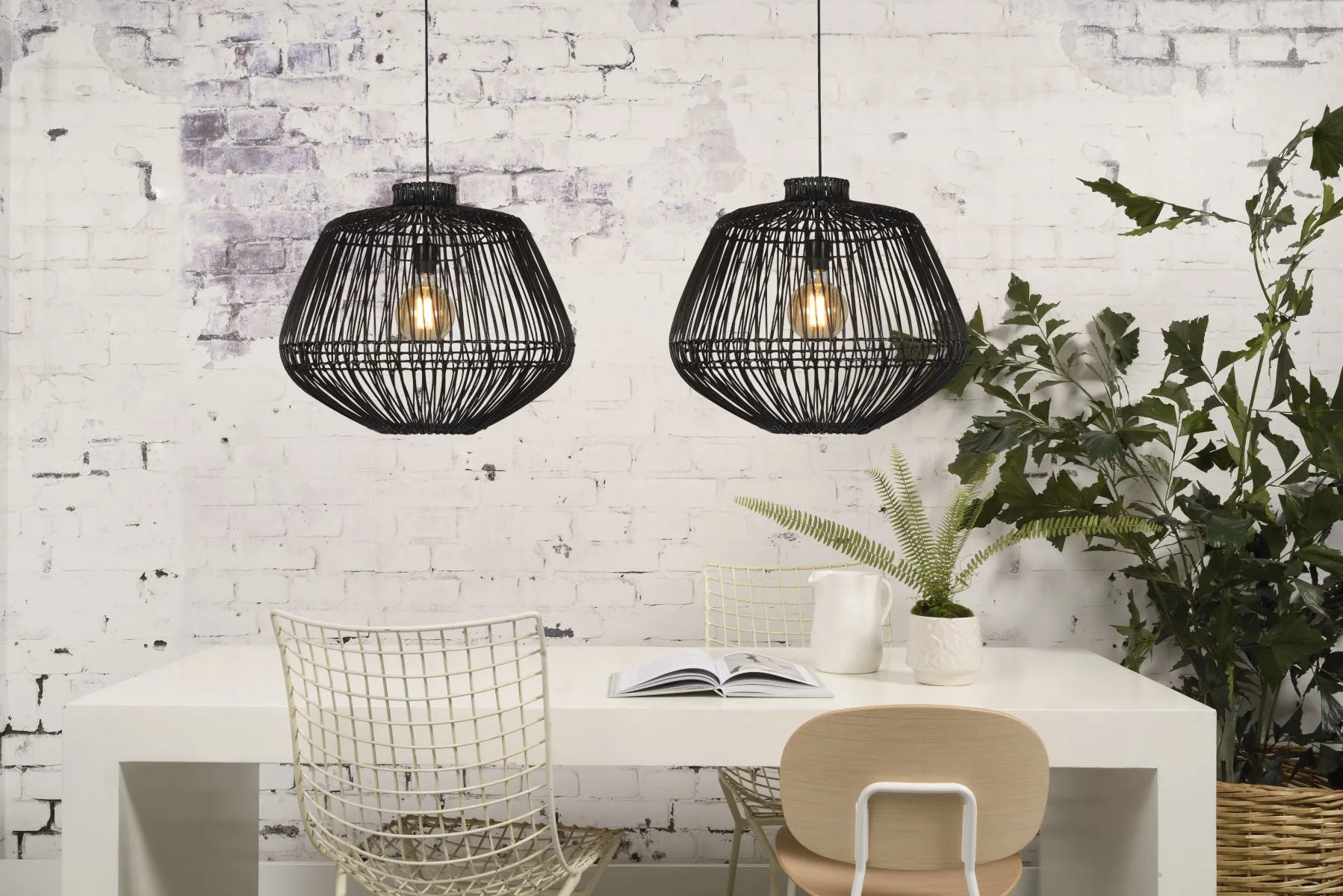 Madagascar Bamboo Pendant Light
