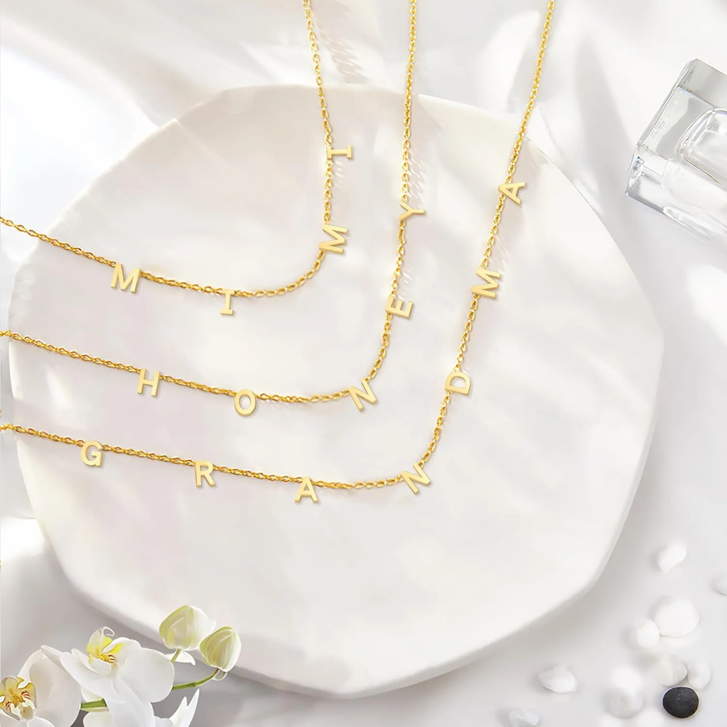 Mama Necklaces Gift for Mother Mom Mothers Day Gold Pendant Necklace New Mom Mother-in-Law Mother's day Birthday Christmas Gifts Mom Jewelry