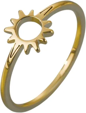 New 2025 New Simple Sun Imprint Hope Ring Ring Exquisite Stainless Steel Sweet And Cute Lady Faith Jewelry Christmas Gift Jewelry With You Accessories Trendy Best For Gift