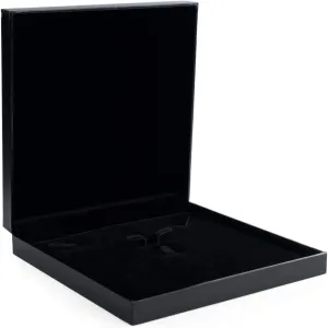Oirlv Black Jewelry Set Box,Ring/Earrings/Big necklace Gift Case