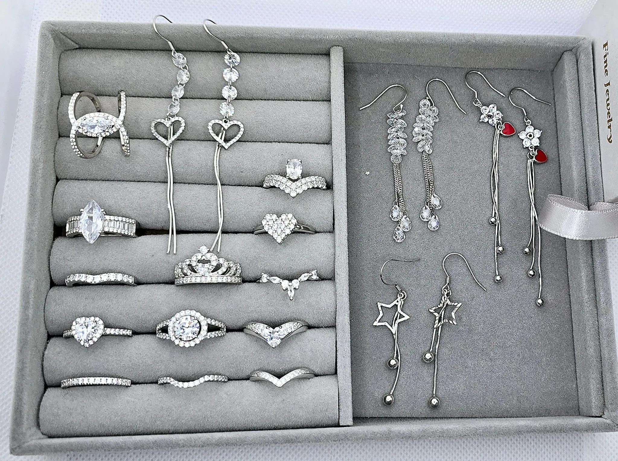 P471 CZ Long Earring
