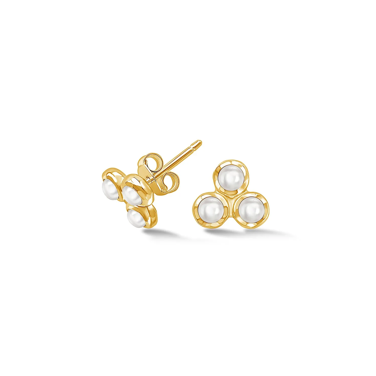 Pearl Trio Studs