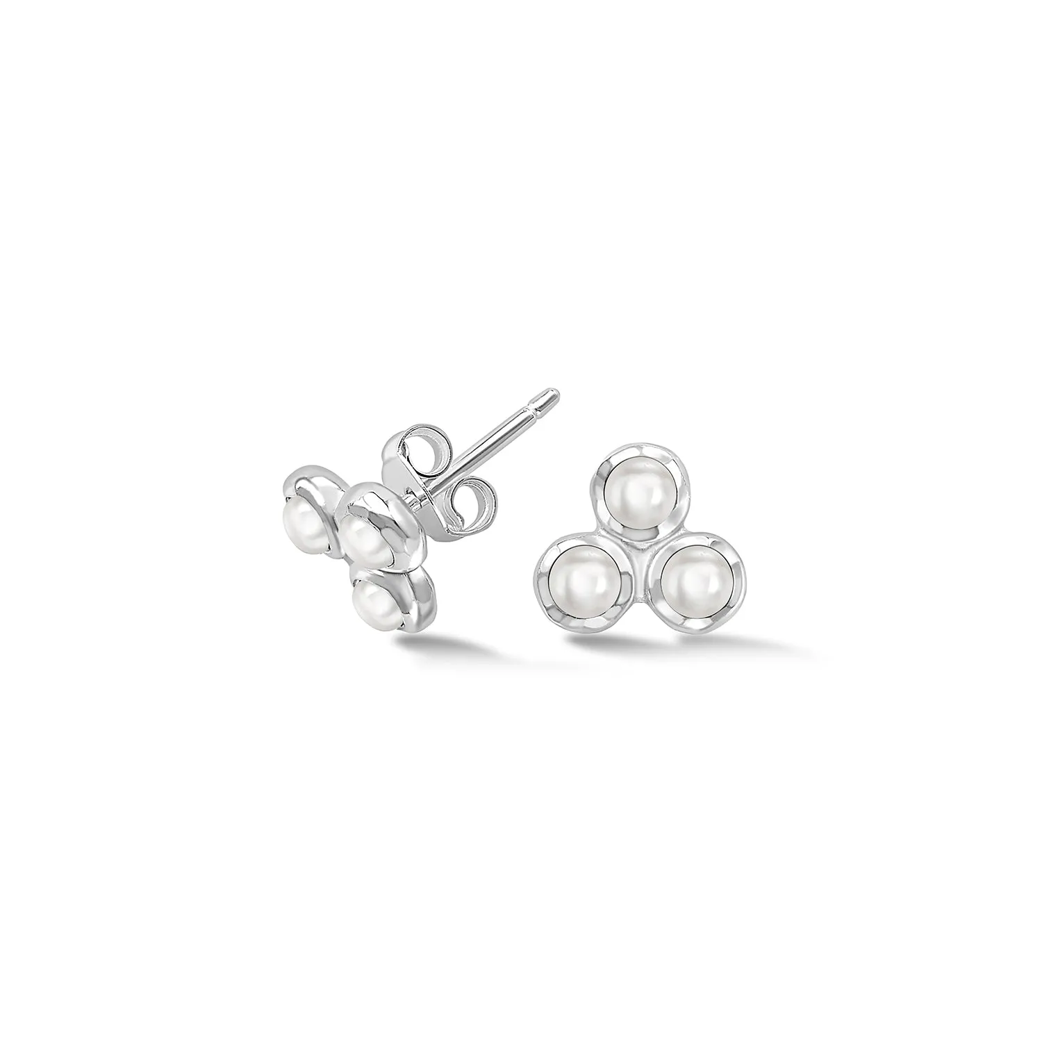 Pearl Trio Studs