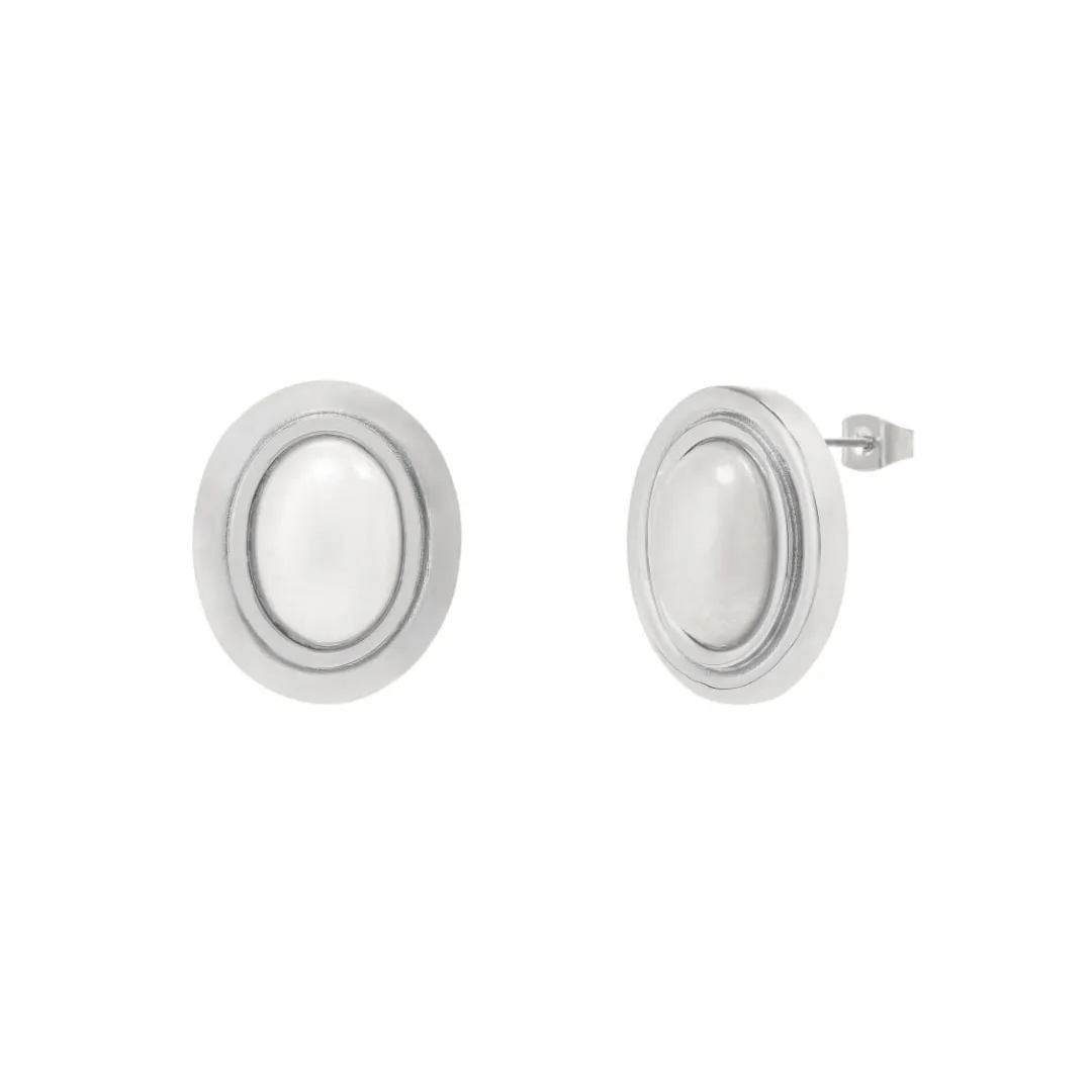 Perla Earrings - Silver