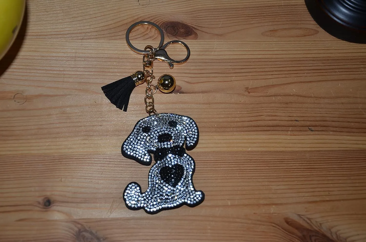 Popfizzy Rhinestone Keychain Accessories for Women, Car Keys Charms, Bling Keychain, Cute Purse Charms for Handbags