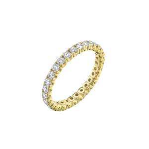 Queen Axis Ring with White Diamonds