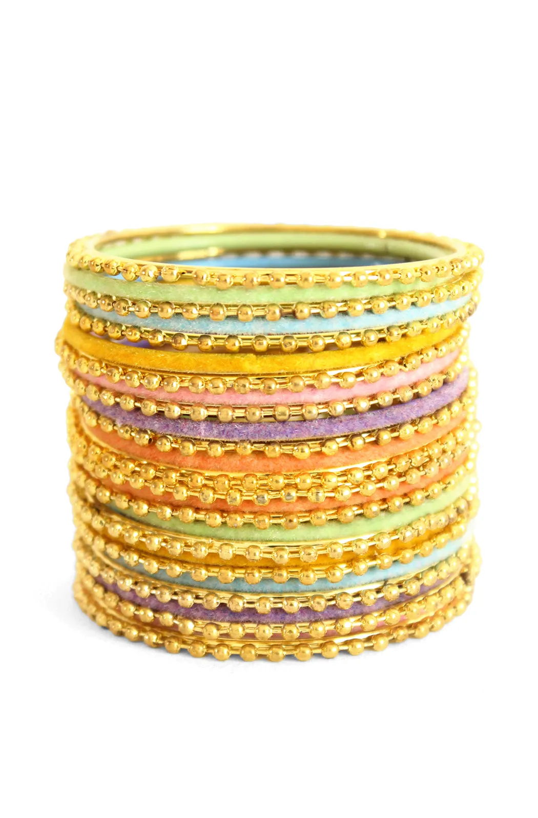 Rainbow Radiance Bangles