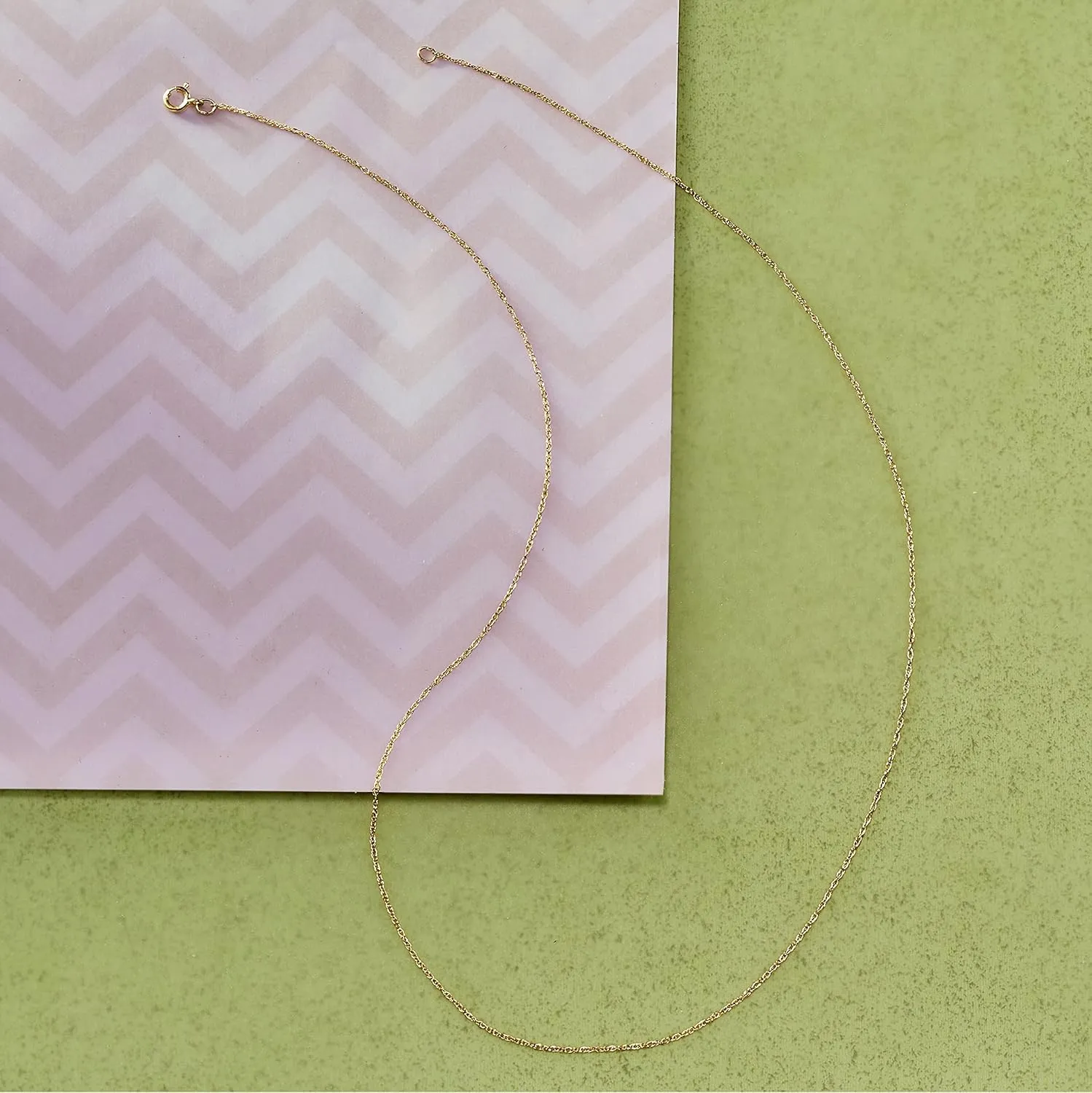 Ross-Simons 0.7mm 14kt Yellow Gold Rope-Chain Necklace