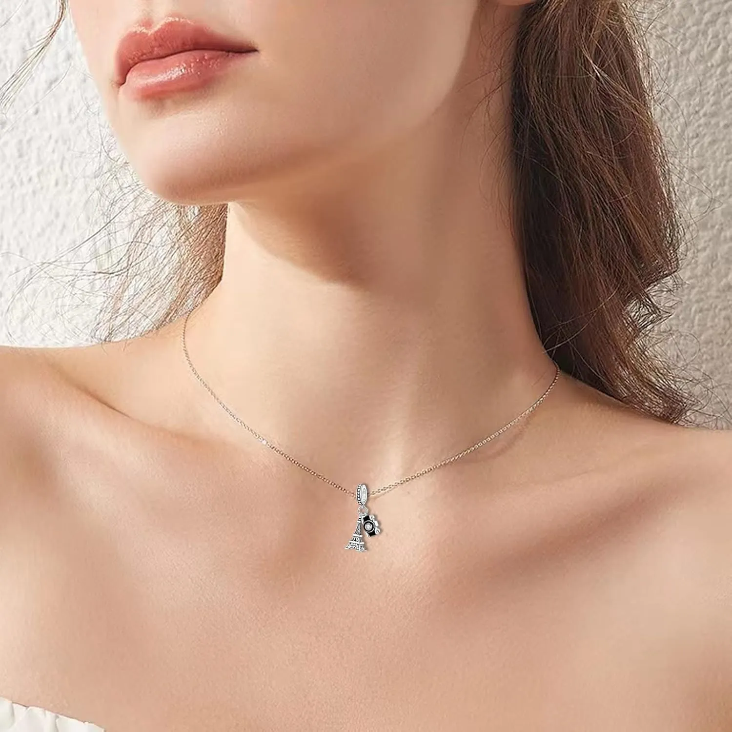 S925 Sterling Silver Charms for Bracelets Coffee Firefly Rose Gun Drinks Charm with Cubic Zirconia Christmas Birthday DIY Bead Charm Bracelets Necklace Pendent Jewelry Making Charms for Women
