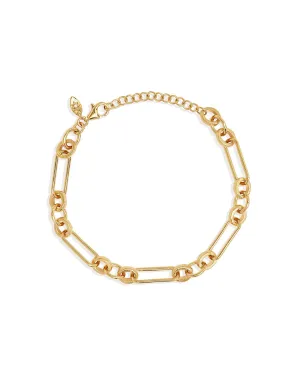 Shield Bracelet Gold