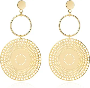 Simple Dangle Earrings Boho Drop Earrings for Women