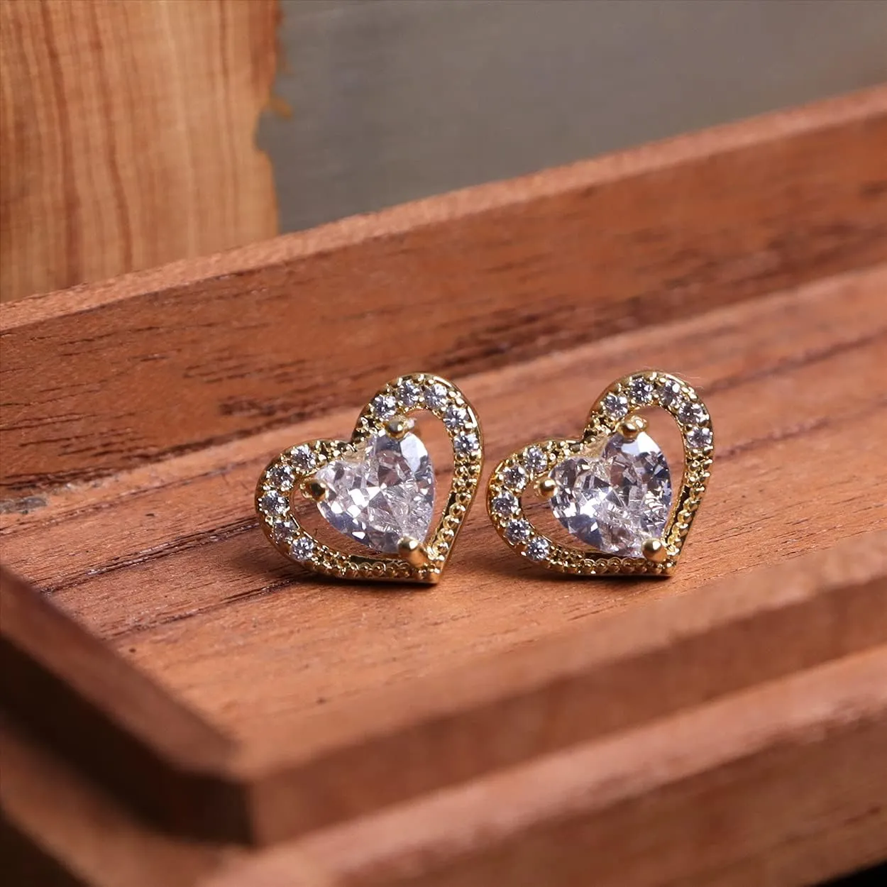 Sonateomber 3 Pairs Tiny Cute Studs Set for Women, 925 Sterling Silver Love Prom Jewelry Gift