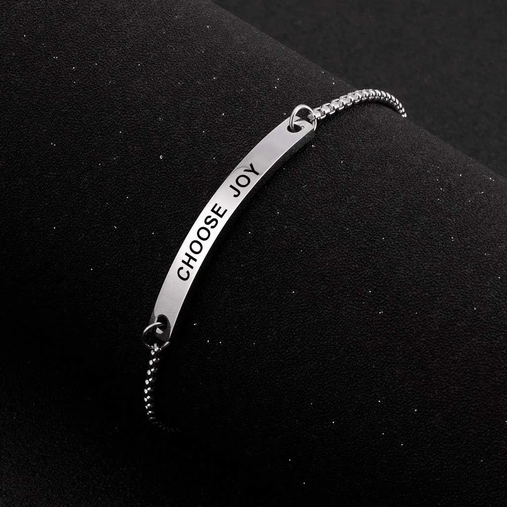 SOUSYOKYOSAM Cuff Bracelets for Women, Fashional Jewelry for Girl Her, Inspirational Gifts for Women