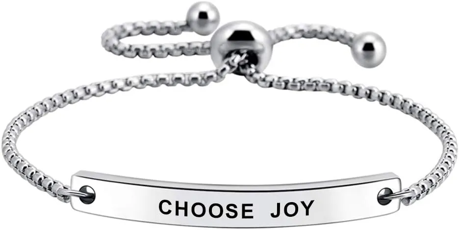 SOUSYOKYOSAM Cuff Bracelets for Women, Fashional Jewelry for Girl Her, Inspirational Gifts for Women