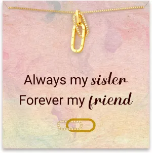 STORYJEWELLERY Birthday Gifts for Women - Link Necklaces for Mom, Daughter, Sister, Friend - Unique Ideas for 50th, 60th, 70th, 80th