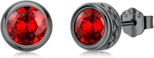 Stud Earrings 925 Sterling Silver Stud Earrings for Mens Womens Pierced Mens Earrings Jewelry Gift for Father's Day Gifts