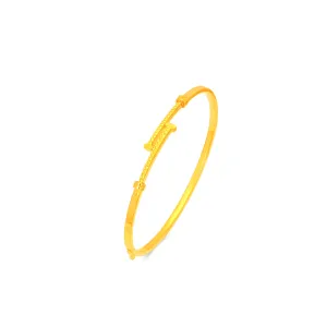 TAKA Jewellery 999 Pure Gold 5G Bangle