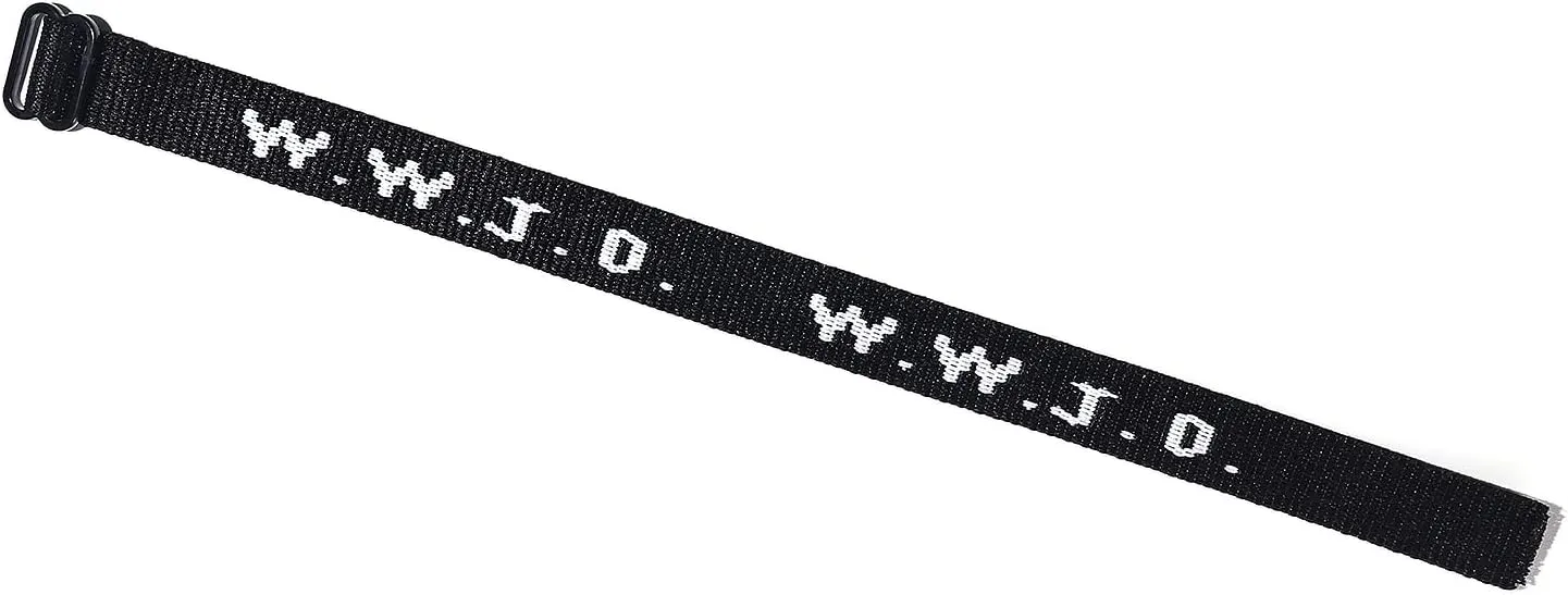 tenghong2021 WWJD Braided Rope Bracelet What Would Jesus Do Handmade Bracelets Protection Pray Inspirational Religious Christian Bracelet for Women Men Jewelry