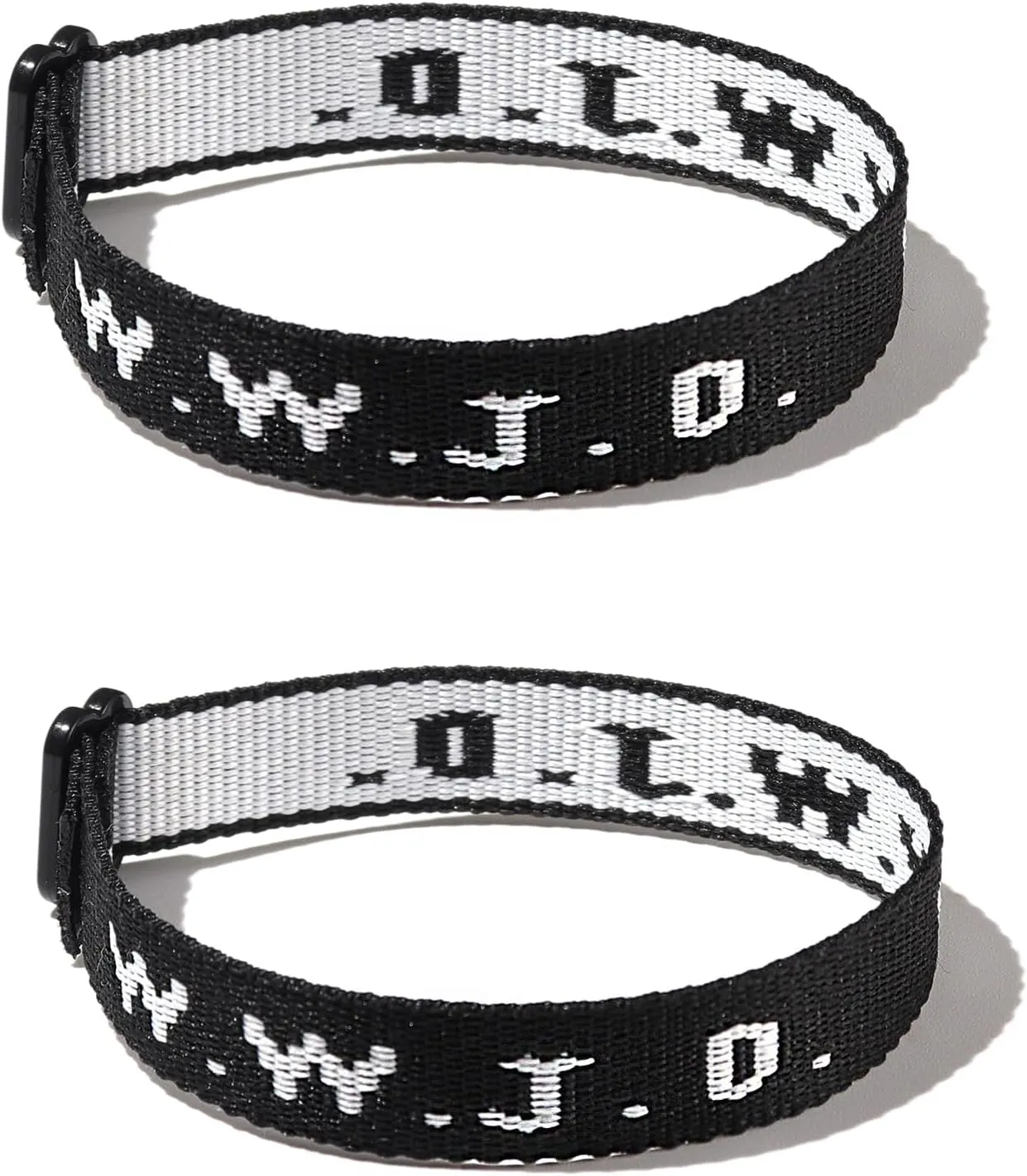 tenghong2021 WWJD Braided Rope Bracelet What Would Jesus Do Handmade Bracelets Protection Pray Inspirational Religious Christian Bracelet for Women Men Jewelry