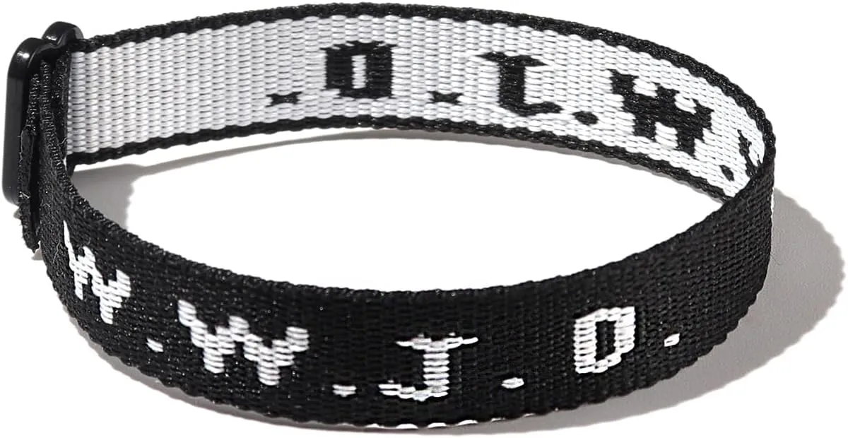 tenghong2021 WWJD Braided Rope Bracelet What Would Jesus Do Handmade Bracelets Protection Pray Inspirational Religious Christian Bracelet for Women Men Jewelry