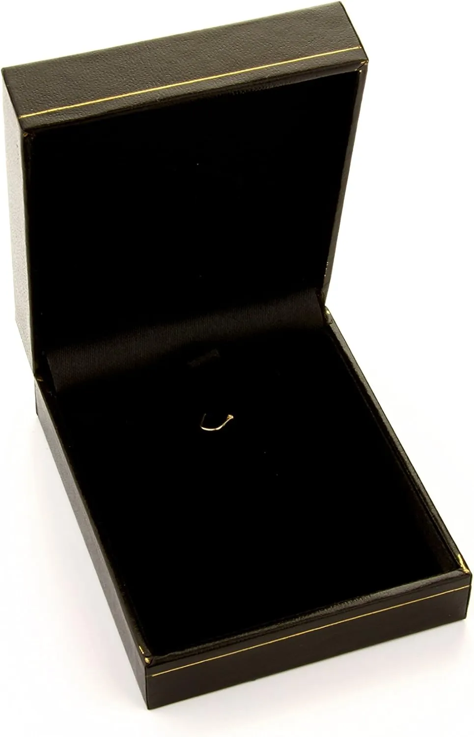 The World Jewelry Center 14k Yellow or White Gold Side Way Cross Necklace - 17" 1"