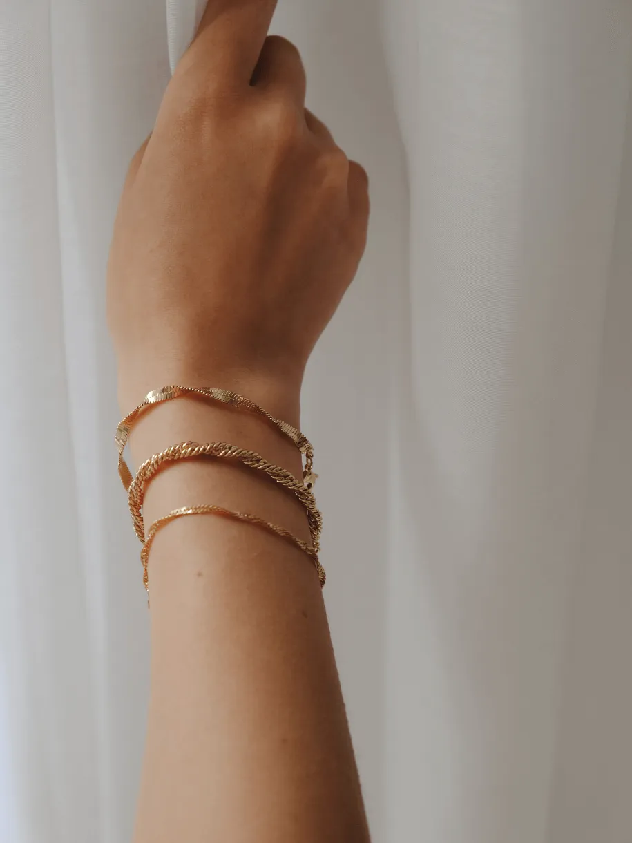 Twisted Herringbone Bracelet