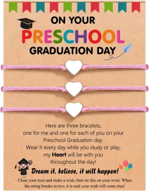 UPROMI 1/2/3pcs Bracelets Graduation Gifts for Her Girls Daughter Granddaughter Niece