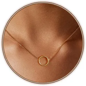 Zeffy Cute Heart Necklace 18k Gold/Silver Plated Tiny Heart Pendant Choker Necklaces Gold Love Heart Chain Necklace for Women Dainty Gold Jewelry Valentines Day Gifts for Women Girls Teen Girls