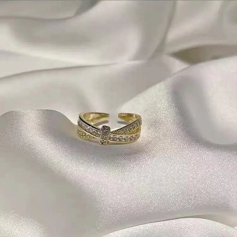 Zircon Knot Shape Rings