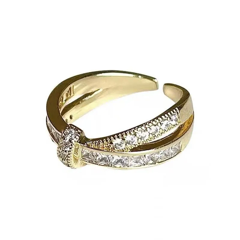 Zircon Knot Shape Rings